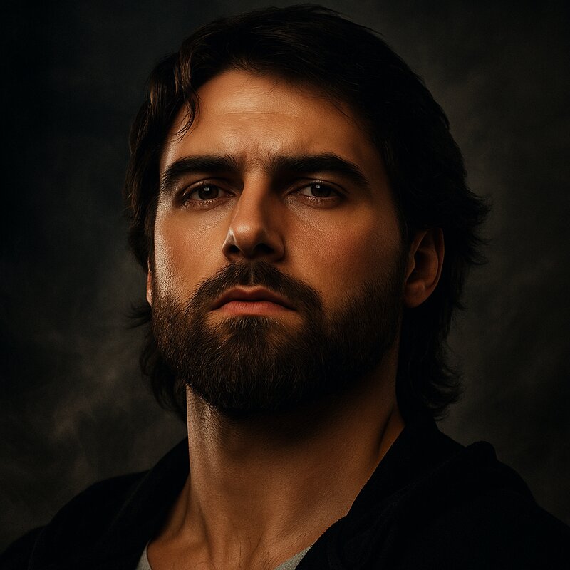 Donald Ovcharov (AI-generated portrait)